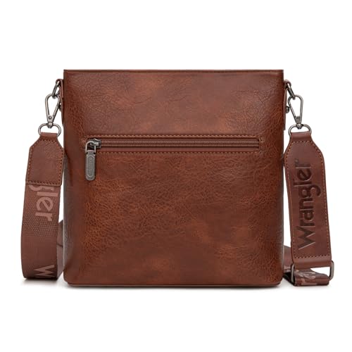 Image of Wrangler Crossbody Purses for Women Two Tone Crossbody Bags Women Purses and Handbags