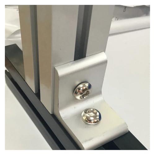 Connecteur de conversion angle vertical 3030 pour rainure alu 2 trous