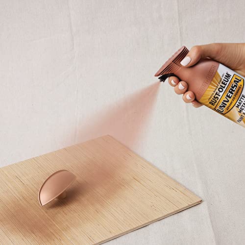Image of Rust-Oleum 365352 Universal All Surface Metallic Spray Paint, 11 oz, Matte Copper