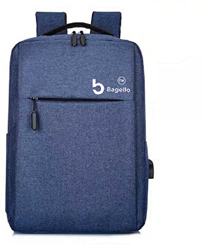 BAGELLO 15L Anti-Theft USB Charge Laptop Backpack - Waterproof Travel Bag (Blue) (B09QHT32R6) Amazon Price History, Amazon Price Tracker