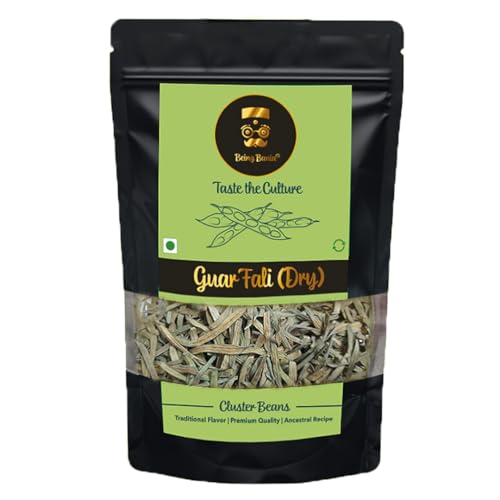 Image of Rajasthani Guarfali, 125g | Sundried Cluster beans | 100% Natural Dry Vegetable | Gwar fali sabzi with recipe