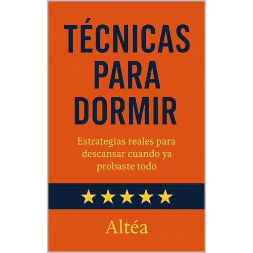 T&eacute;cnicas para Dormir Audiolibro Por Alt&eacute;a arte de portada