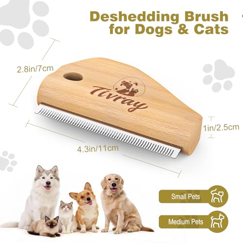 Dog Brush for Shedding - Ergonomic Deshedding Tool