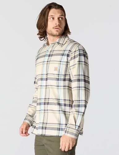 Image of Carhartt Men's Hamilton Relaxed Ls Plaid Shirt