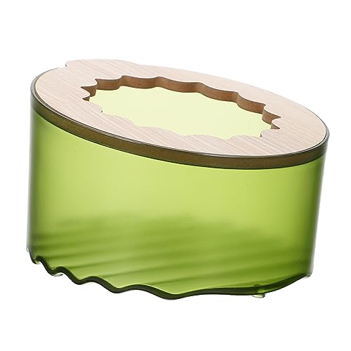 VANZACK Hamster Sand Bath Basin Bathtub for Hamsters Rats Skid Design Multi Use Sand Bath Container Compact Practical