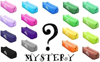 US Lounger Mystery Color Fast Inflatable Portable Outdoor or Indoor Wind Bed Lounger