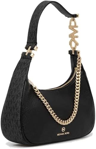 Miniatura 2 de Michael Kors Piper - Bolso de hombro pequeño con cadena presbíope - Negro Negro -