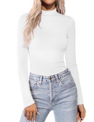 Aottori Maglia Donna Collo Alto Lupetto Maniche...