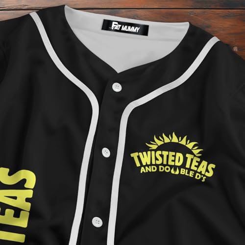 Camiseta de beisebol Captain Fan, camiseta de beisebol do Capitão para homens e mulheres, Chá preto