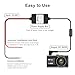Yansoo Dash Cam Hardwire Kit USB C,13ft Type-C Hard Wire Kit for Dash Camera,USB C Hard Wire Kit Fuse for Dashcam,12V-24V to 5V Hardwire Kit Car Camera Charger Power Cord with Low Voltage Protection
