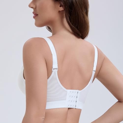 Push Up Bras for Women Padded Plus Size Bra Underwire Sexy Lace Bra - Image 4