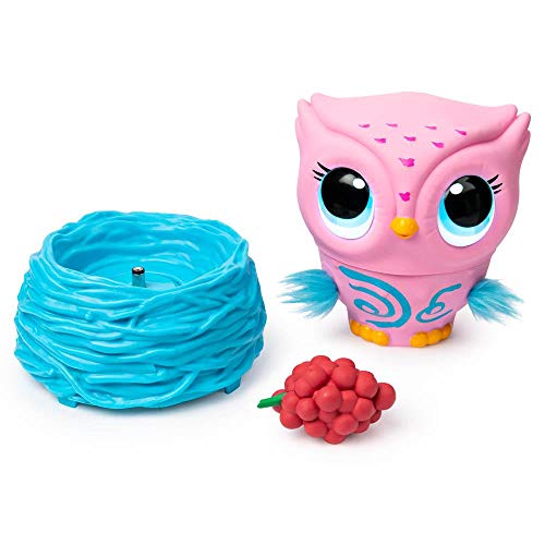 Boneco Interativo Owleez, Rosa, Sunny