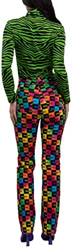 BruceGlen Women's Printed Flare Jean3