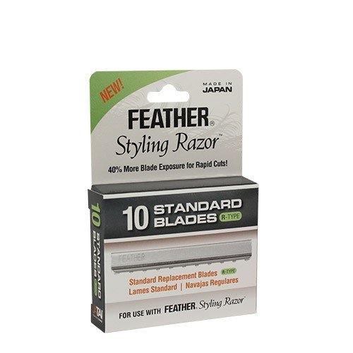 Jatai Feather Standard R-Type Replacement Blades, 10 pack