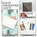 DIYEAH 100pcs Laminating Sheets for Photo and Scratch-Resistant Lamination Pouches Easy to Use for