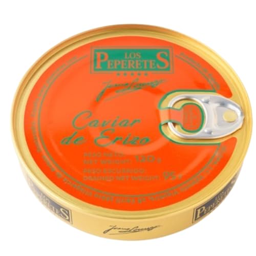 Caviar de Erizo Los Peperetes – Conserva Gourmet Exclusiva | Marisco Premium de Galicia | Elaboración Artesanal | Sabor Intenso y Delicado