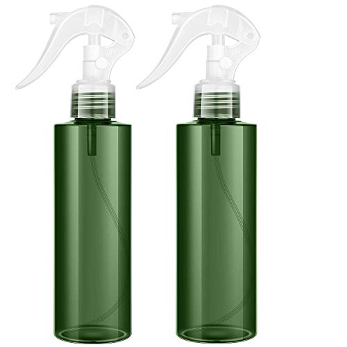 Preisvergleich Produktbild AAGYJ 10-teilige Sprühflasche für Haare, nachfüllbare Reiseflasche, 200 ml Leere Plastikflaschen-Reisebehälter, Mehrzweck-Gebrauchsbeständige, auslaufsichere Sprühflaschen,Grün