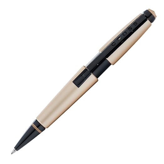 Cross Edge Hazelnut Lacquer Gel Rollerball Pen AT0555-14