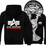 alpha industries herren winterjacke n2b 【Sportswear Scenes】Men's sweashirts outwear tops perfects für Reisen, Skifahren, Camping, Angeln, Schule, Aktivitäten und Freizeit tragen