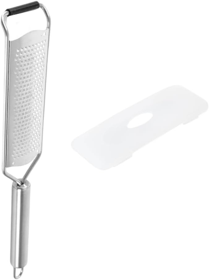Cheese Grater with Ergonomic Nonslip Handle for Safe Use Kitchen Cabbage Slicer