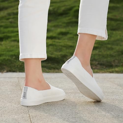 Image of STQ Slip on Shoes for Women Breathable Fashion Sneakers Comfortable Knit Casual Shoes