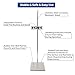 ONiLAB 18900258 Universal Plate Stand with Support Rod and Clamp for Overhead Stirrer