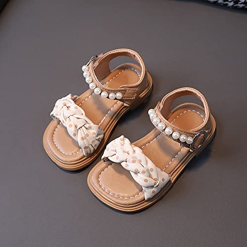 Generic Girls' Princess Sandals Summer Girls' Beach Shoes 16 Years Old 3 Summer Soft Sole Non Slip Toddler Summer Shoes Girls3