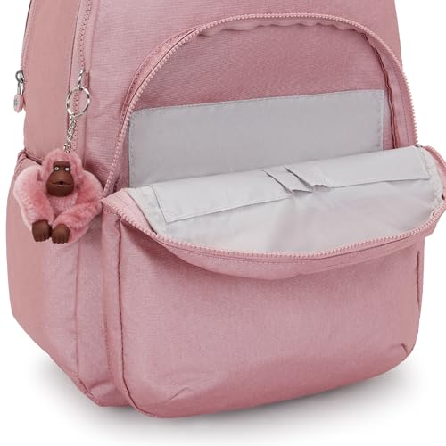 Image of Kipling Women's Seoul Extra Large 17 inch Laptop Backpack, Durable, Roomy with Padded Shoulder Straps, Built-In Protective Sleeve