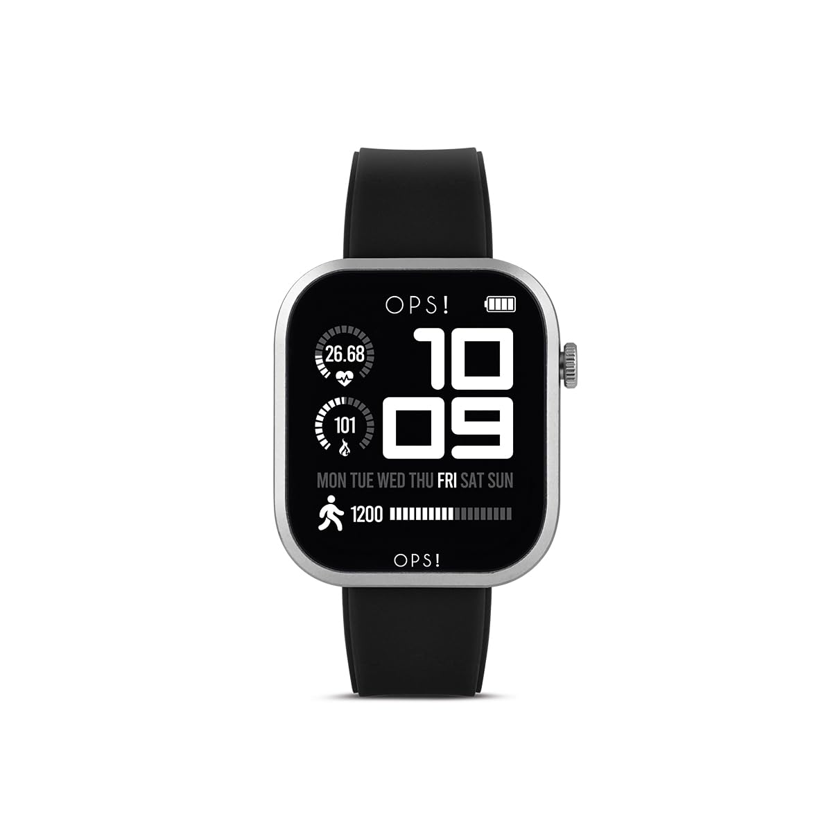 OPSOBJECTS CALL Pro Smartwatch (srebrny)