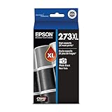 Epson 273 Claria Ink High Capacity Photo Black Cartridge (T273XL120-S) Works with Expression Premium XP-520, 600, 610, 620, 800, 810, 820