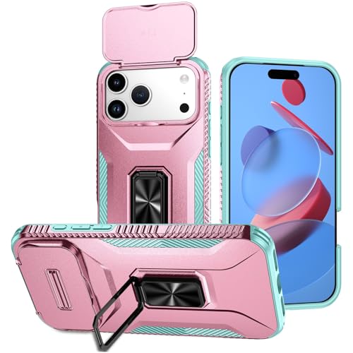 Coque iPhone 17 rose gold rigide en silicone avec protection de caméra intégrée