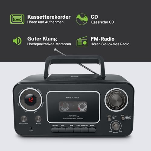 MUSE Radio laser avec K7 M182RDC - vue 8