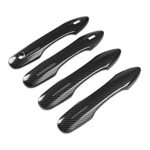 Cache de poignée de porte extérieur pour Toyota Camry Corolla 2024 noir brillant