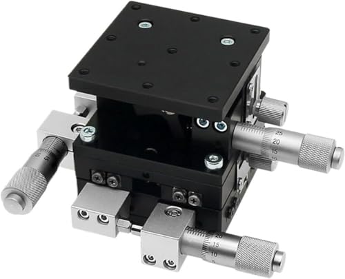 XYZ Axis 40 * 40 Trimming Station Manual Displacement Platform Linear Stage Sliding Table 40 * 40mm LD40-LM XYZ40(Ld40-cm)