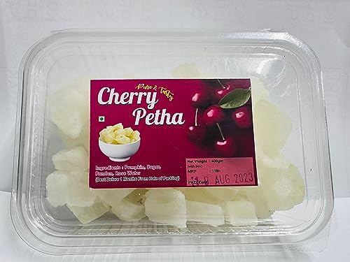 Image of HUNGRY HARVEST Dry Cherry Petha 400 Grams [A Traditional Indian Sweet originated] | Indian Sweets