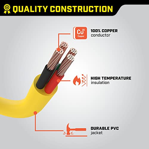 Champion Power Equipment 100827 Foot 30-Amp 125-Volt RV Generator Power Cord, (TT-30P to L5-30R) - Thumbnail 5
