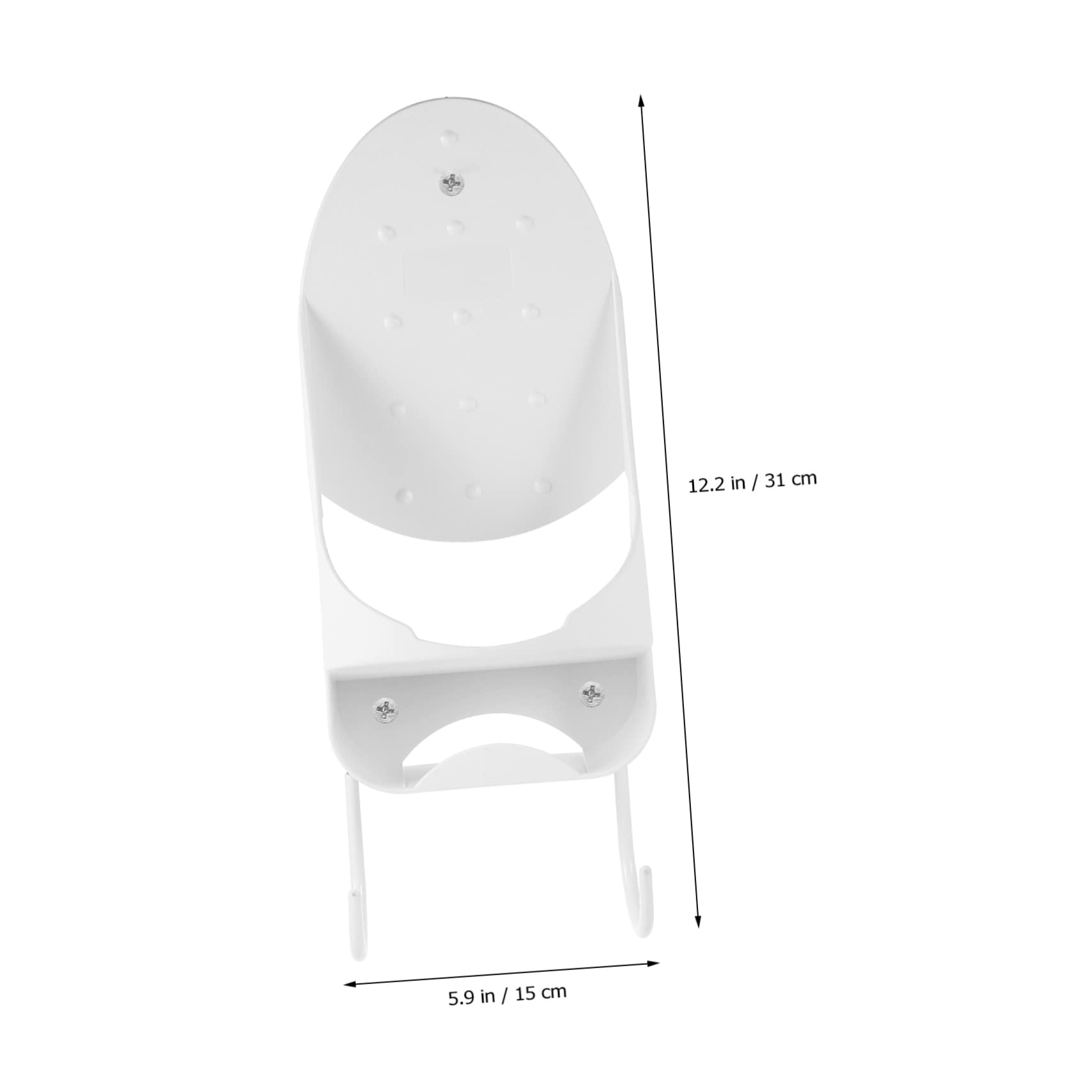 SHINEOFI 1pezzi Supporto Da Parete Per Da Stiro Appendiabiti Resistente in Materiale Organizer Verticale Per Stirare Velocemente e Riporre in Ordinato Compatto