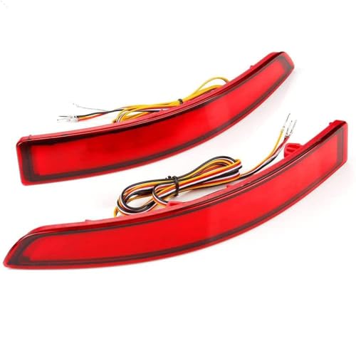 YELANFENG 2Pcs Rear Bumper Reflector Light Car Driving Turn Signal Light 12V for VW for Volkswagen Sagitar 2015-2018 for Jetta for MK6