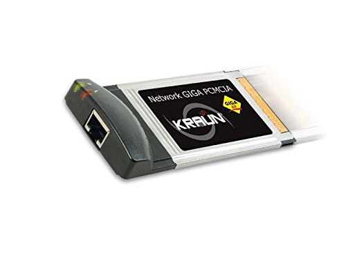 Kraun Network GIGA PCMCIA Ethernet 1000Mbit/s scheda di rete e adattatore