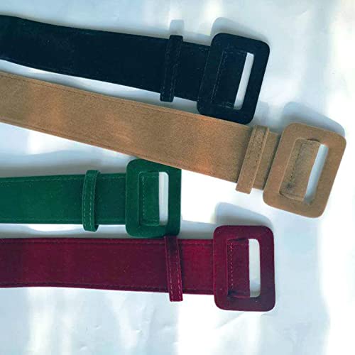 Women Velvet Wide Belt Cinch Corset Waistband High Waist Belts for Dress Vintage Retro2