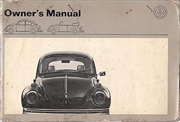 Paperback 1971 Volkswagen Beetle Owners Manual Book