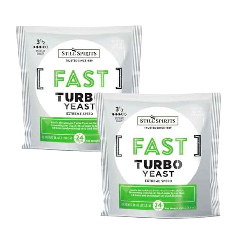 Levadura Fast Turbo 260g - Pack 2 unidades (2x260g)