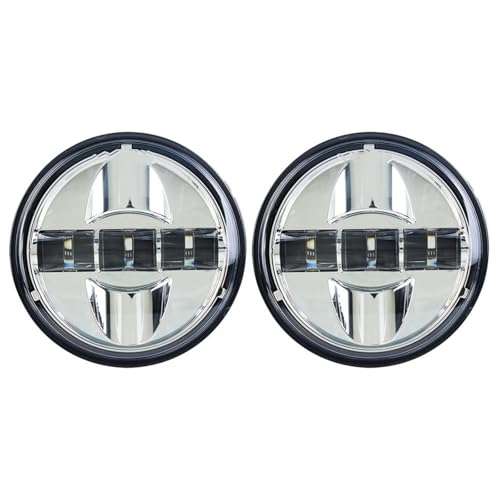 Phare moto projecteur LED 4.5 chrome antibrouillard pour Electra Glide