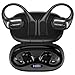 TECKNET Open Ear Kopfhörer Bluetooth mit Bluetooth 6.0 mit Bass Boost, IPX5 Wasserdicht, Bluetooth Kopfhörer 38 Stunden Akkulaufzeit mit 14,2 mm Lautsprecher für Klaren Sound für Sport und Alltag