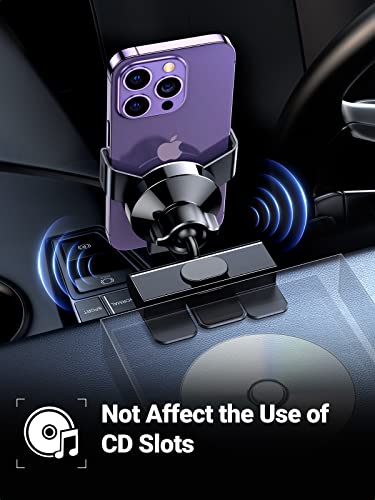 image for UGREEN Car Phone Mount CD Slot Gravity Car Phone Holder Free Angle Rot