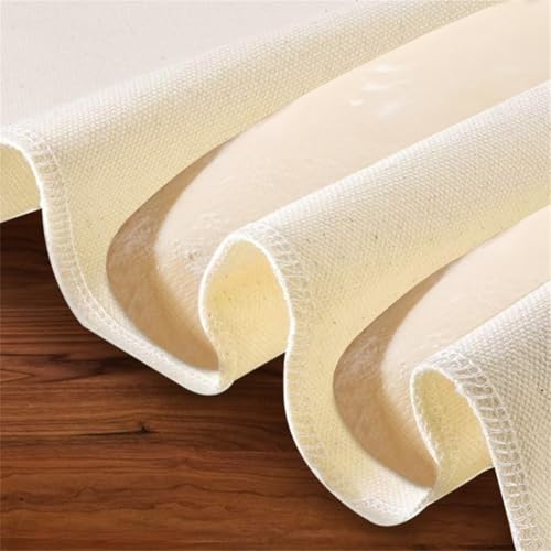 Confezione da 5 panni grandi per pane fermentato, in lino