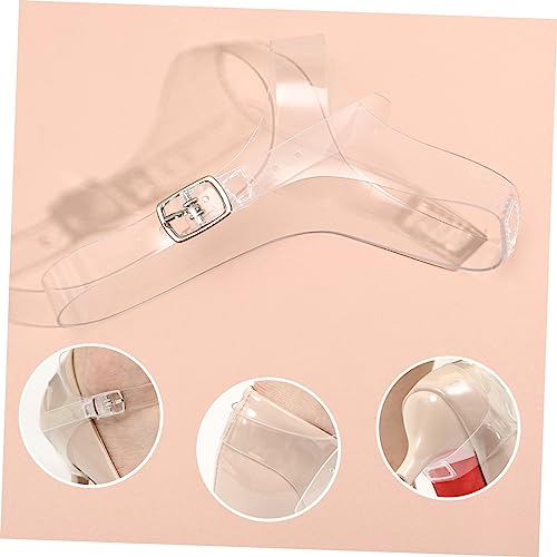 VANZACK 3pairs Detachable Shoe Straps for High Heels of Straps to Secure Loose Shoes Tpu Material for Footwear Accessories4