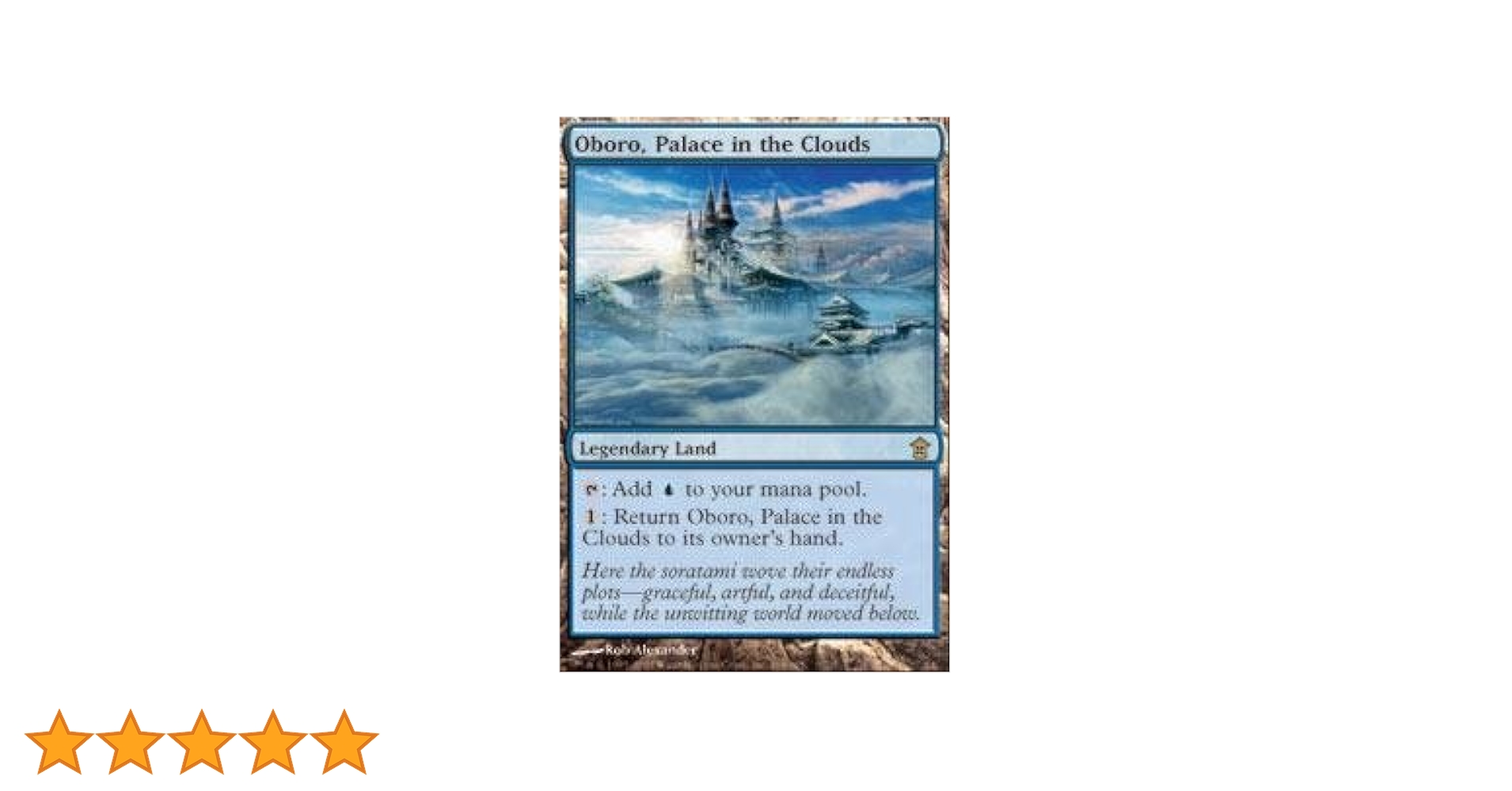 Magic the Gathering Oboro, Palace in The Clouds - Oboro