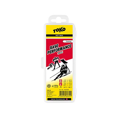 TOKO Skiwachs Base Performance 120 g Farbe:red -4 C - -12 C