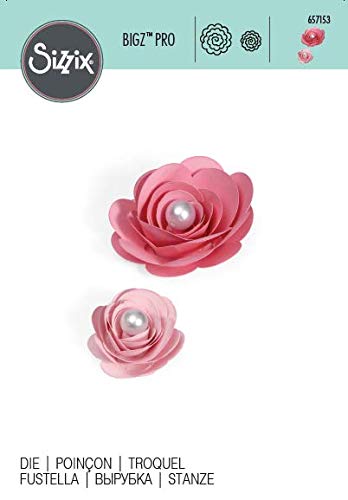 Amazon | Sizzix 植物 花3D フラワー3D バラ大 657153 【日本
